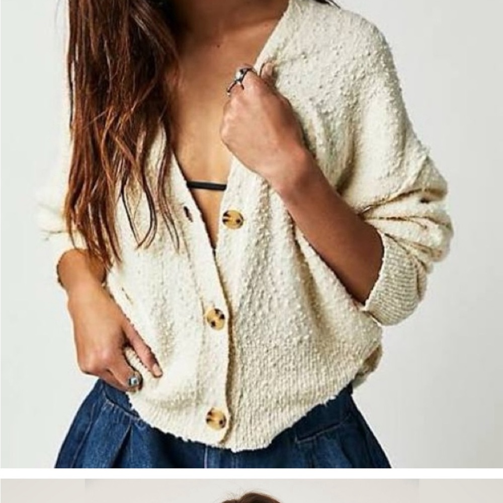 Free People Found My Friend Cardi Size Large